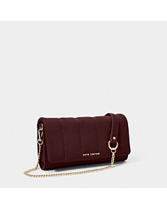 Katie Loxton Kayla Quilted Crossbody - Plum